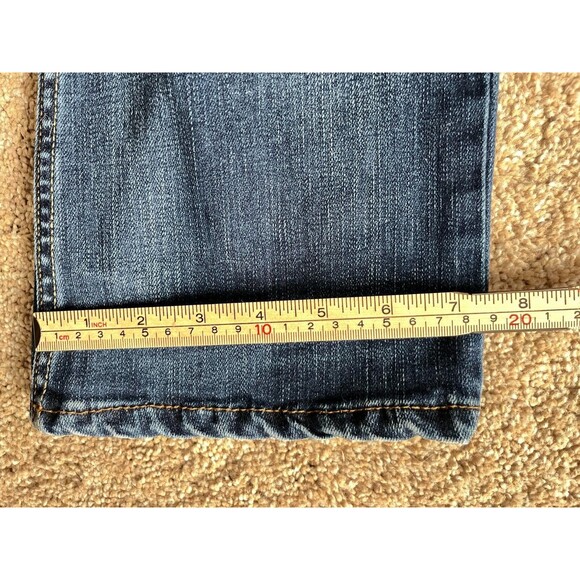 Vintage, Fat Face Bootcut 14 R, Sz 32 W, Women Blue Jeans, 90s - Picture 7 of 8
